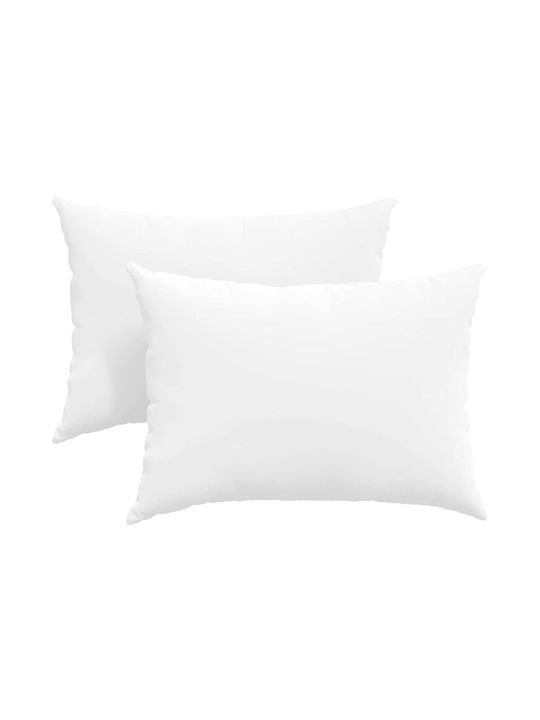 vidaXL Perna De Canapea Alb 50x70cm