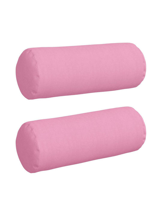 vidaXL Sofa Cushion Pink 2pcs 70x25cm.