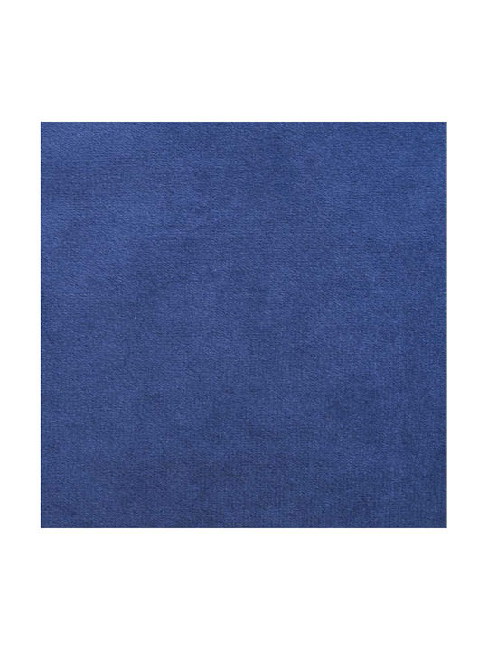 vidaXL Възглавница За Диван От Кадифе Син 60x60см