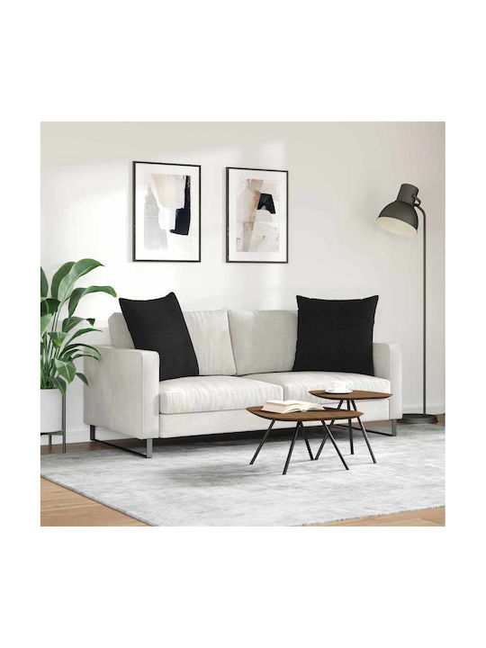 vidaXL Μαξιλάρι Καναπέ Μαύρο 60x60εκ.