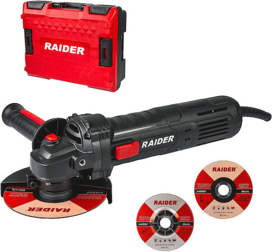 Raider RDP-AG79 Τροχός 125mm Ρεύματος 900W με Ρύθμιση Στροφών