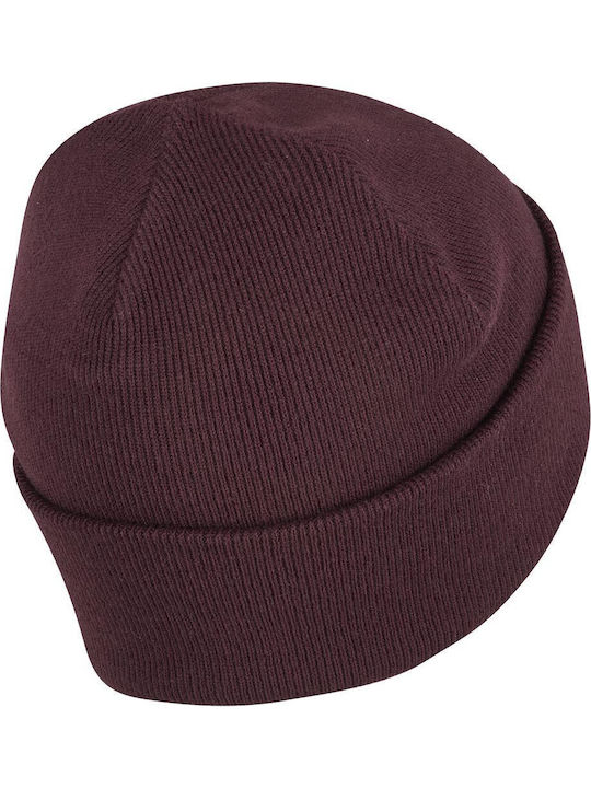Adicolor Beanie Männer Beanie Gestrickt in Burgundisch Farbe