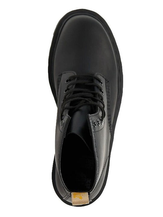 Bex Mono Black Combat Boots