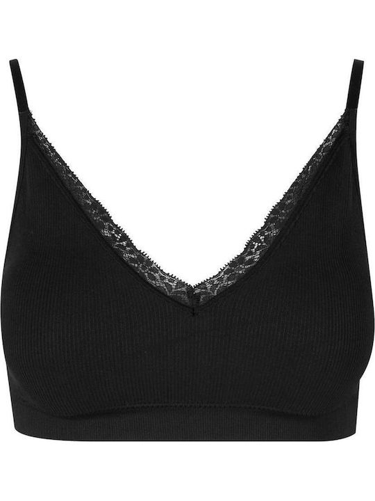 Women's Bra without Padding Black