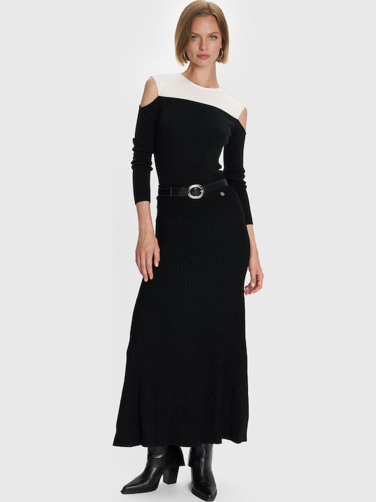 Midi Пола Black