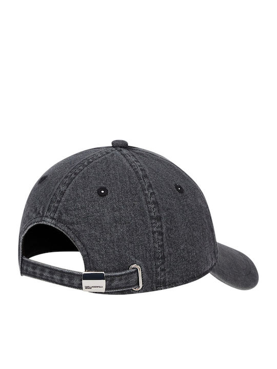 Karl Lagerfeld Мъжка Деним Шапка A4m33076-1bs Сива