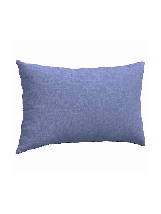 vidaXL Sofa Cushion Blue Denim 30x50cm