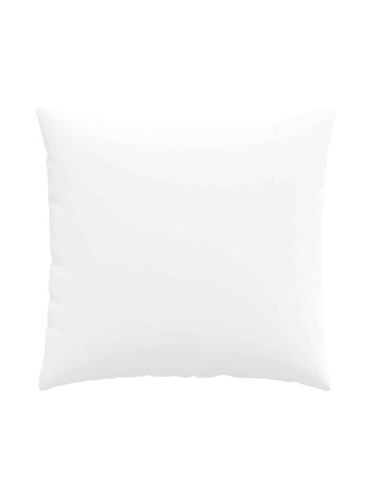 vidaXL Perna De Canapea Albă 45x45cm