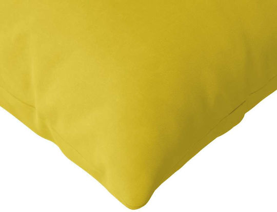 vidaXL Perna De Canapea Din Catifea Galbenă 40x145cm