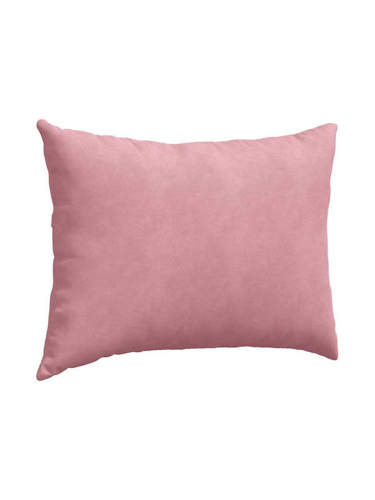 vidaXL Perna De Canapea Din Catifea Roz 50x70cm