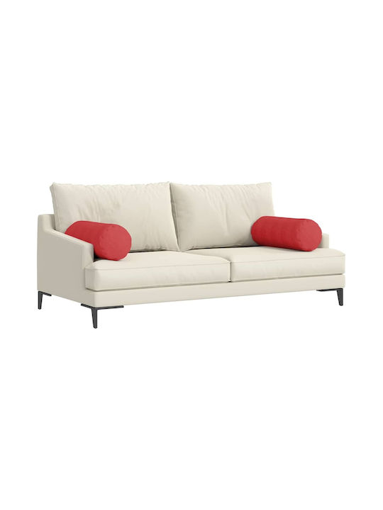 vidaXL Sofa-Kissen Red 2Stück 70x25cm.