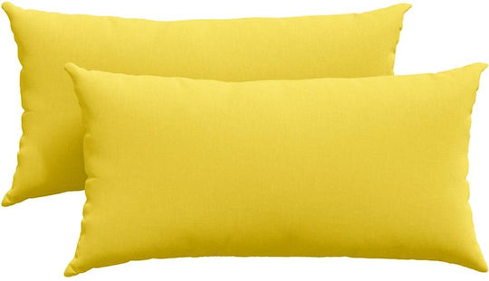 vidaXL Sofa Cushion Yellow 40x80cm