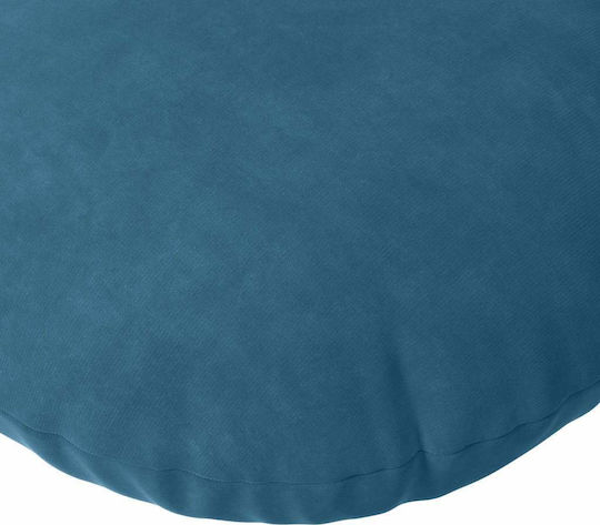 vidaXL Velvet Blue Sofa Cushion 40x40cm