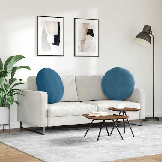 vidaXL Perna Albastră 2 Bucăți 60x60 cm