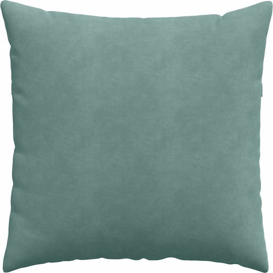 vidaXL Velvet Sofa Cushion Light Blue 80x80cm