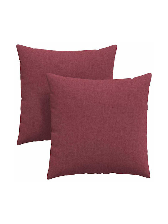 vidaXL Sofa-Kissen Rote 60x60cm