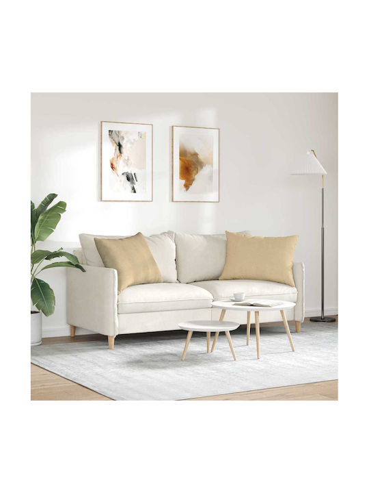 vidaXL Velvet Gray Green Sofa Cushion 50x70cm