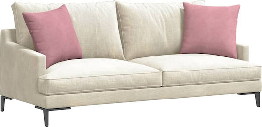 vidaXL Perna De Canapea Din Catifea Roz 45x45cm