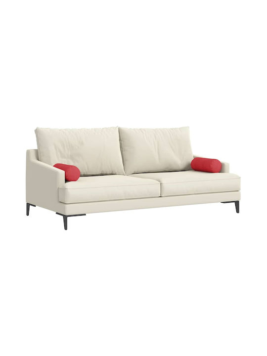 vidaXL Sofa-Kissen Red 2Stück 40x15cm.