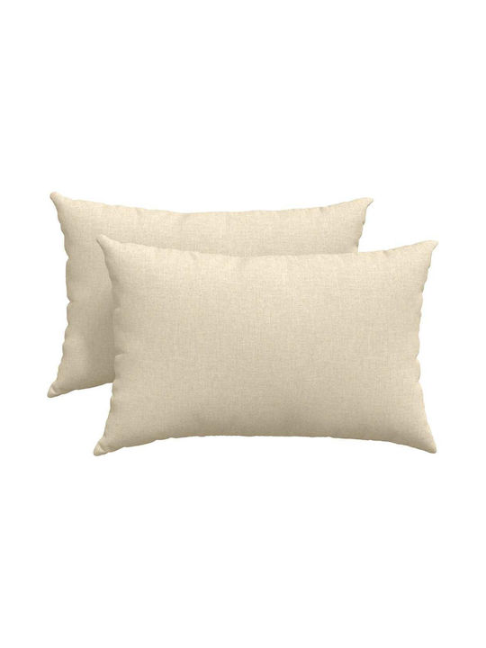 vidaXL Sofa Cushion Cream 40x60cm