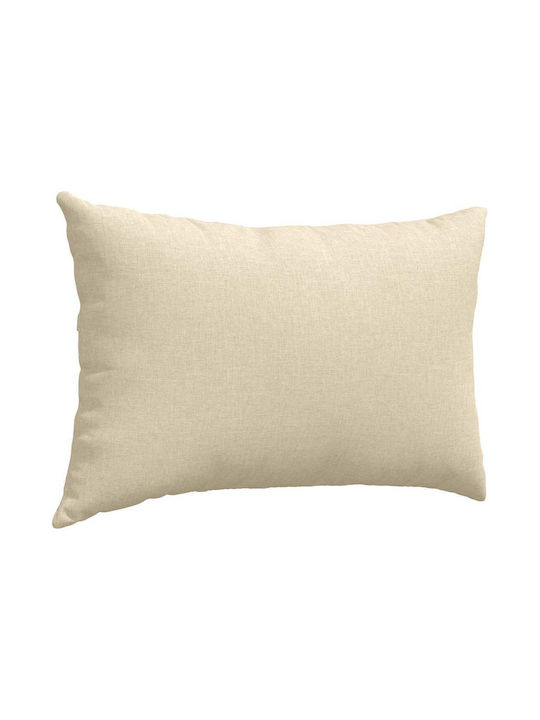 vidaXL Sofa Cushion Cream 40x60cm