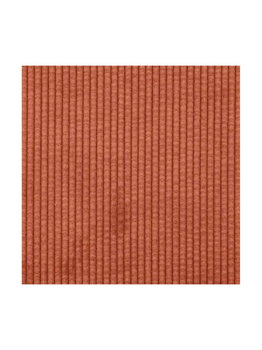 vidaXL Velvet Sofa Cushion Red Orange 50x50cm