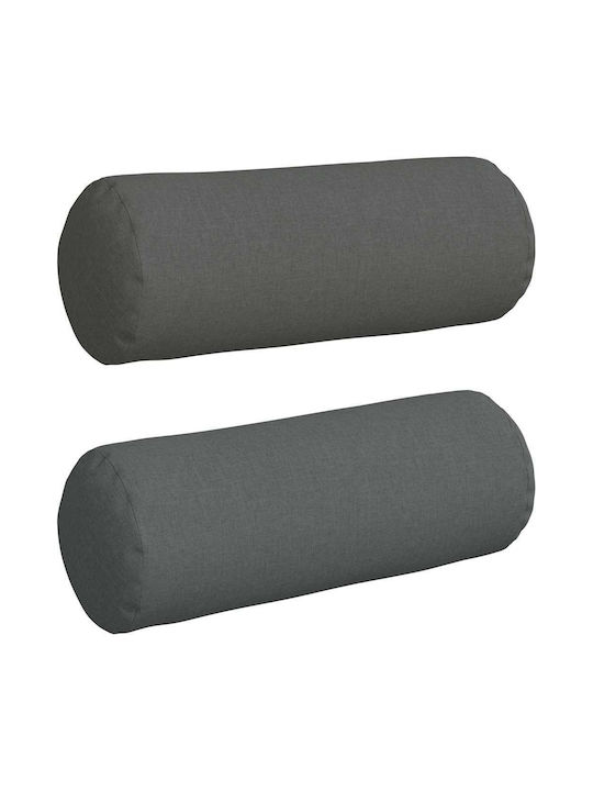vidaXL Perna de canapea Dark Gray 2buc 70x25cm.