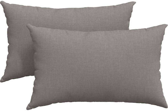 vidaXL Kissen für Sofa Braun 30x50cm