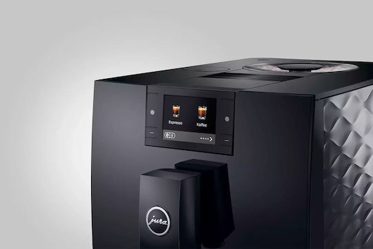 Jura C9 Piano Автоматична Еспресо Кафемашина 1450W Налягане 15bar за Капучино с Мелачка Черна 1374415