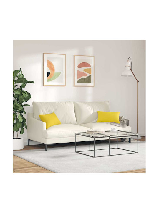 vidaXL Sofa Cushion Yellow 30x50cm