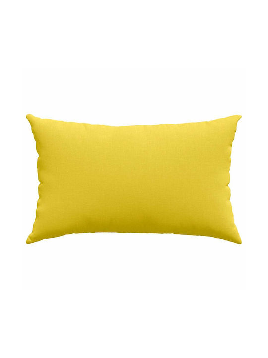 vidaXL Sofa Cushion Yellow 30x50cm