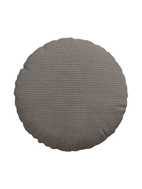 vidaXL Velvet Sofa Cushion Light Gray 30x30cm