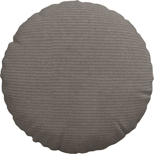 vidaXL Velvet Sofa Cushion Light Gray 30x30cm