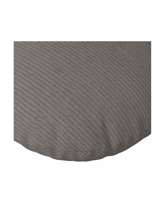 vidaXL Velvet Sofa Cushion Light Gray 30x30cm