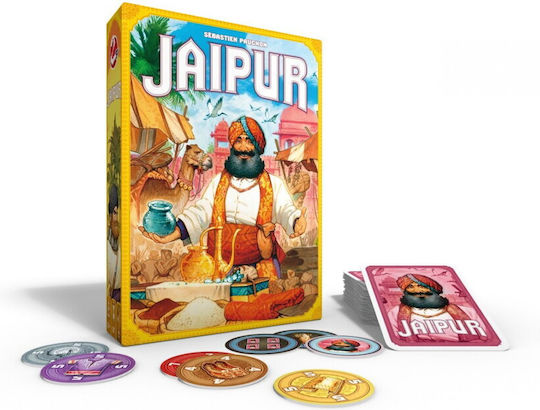 Board Game Jaipur for 2 Players 10+ Years Old (PL) Rebel
