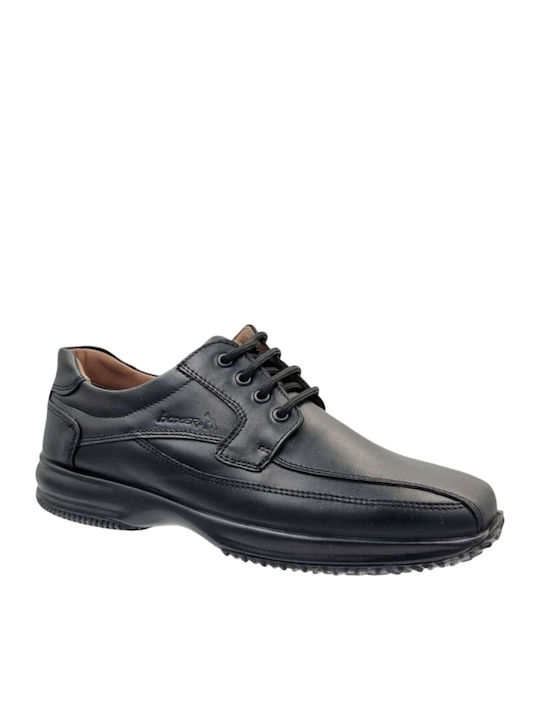 Men's Leather Casual Shoes Black