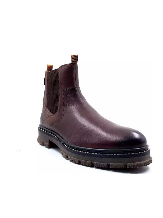 Leather Brown Men's Boots Anatomical