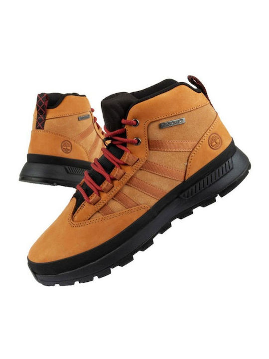 Leder Gelb Herrenstiefel