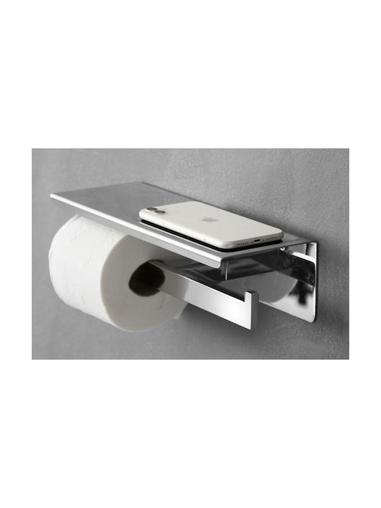 Bronze Art Genesis Wandmontiert Papierhalter Metallisch Silber