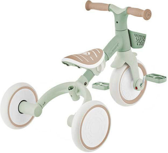 Globber Learning Trike Plus Μετατρεπόμενο με Χειρολαβή Γονέα 3 σε 1 για 1-3 Ετών Πράσινο