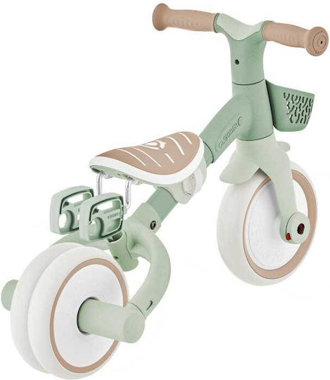 Globber Learning Trike Plus Μετατρεπόμενο με Χειρολαβή Γονέα 3 σε 1 για 1-3 Ετών Πράσινο