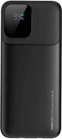 Recci RPB-P68 Power Bank 20000mAh 22.5W Black