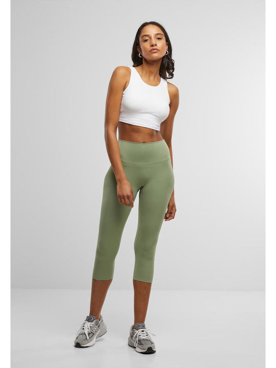 Women's Capri Legging Matcha Green