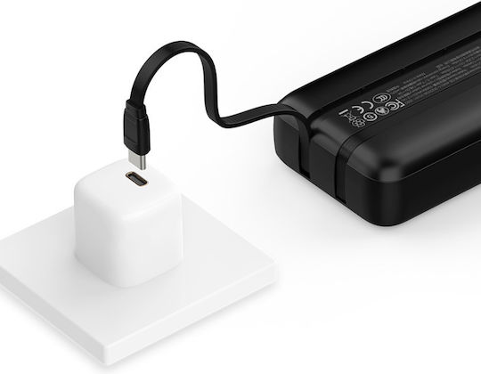 Recci RPB-P68 Power Bank 20000mAh 22.5W Black