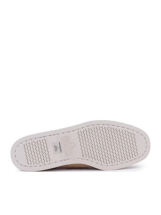 Portland Men's Boat Shoes Beige
