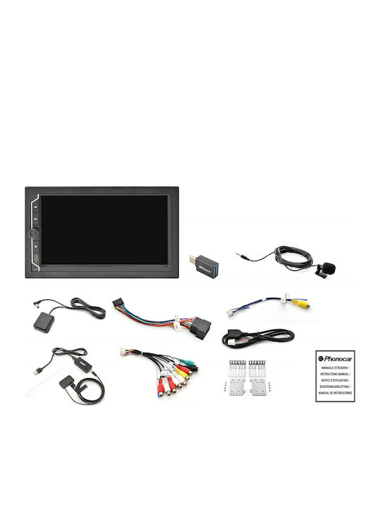 Phonocar Ηχοσύστημα Αυτοκινήτου για Toyota Avensis 1998-2003 (Bluetooth/USB/WiFi/GPS/Apple-Carplay/Android-Auto) με Οθόνη Αφής 6.75"
