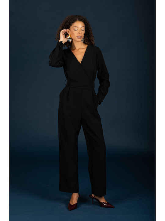 Damen Einteiler Anzug Jet Black