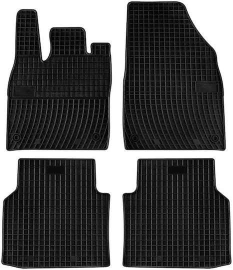 Car Mats Trunk Vw Id.4 2020 Crossover Without Floor Height Adjustment 1 Piece Dry Zone Frogum 185.dz413917