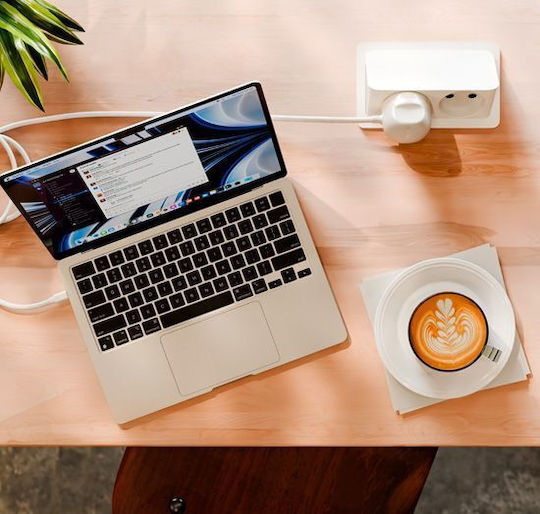 Twelve South Charger with Built-in Cable USB-C 30W Power Delivery Dune (PowerCord 3m)
