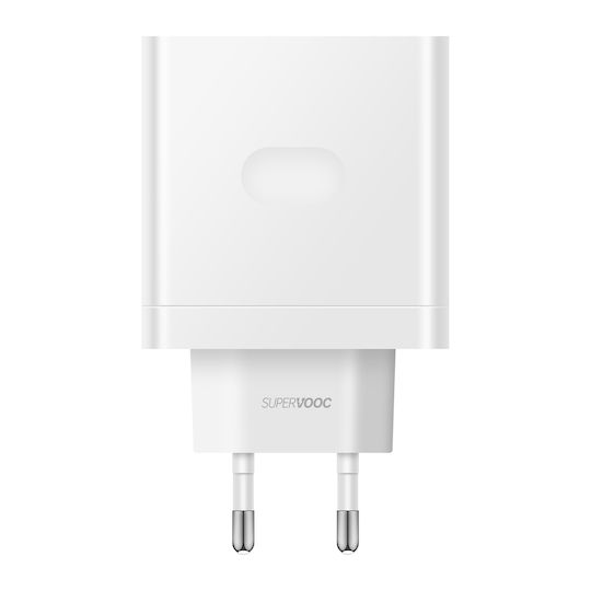 OnePlus GaN Wireless Charger with USB-A Port 80W Black (SuperVOOC)